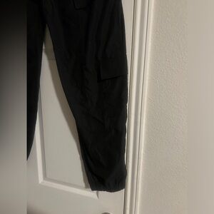 Black cargo pants